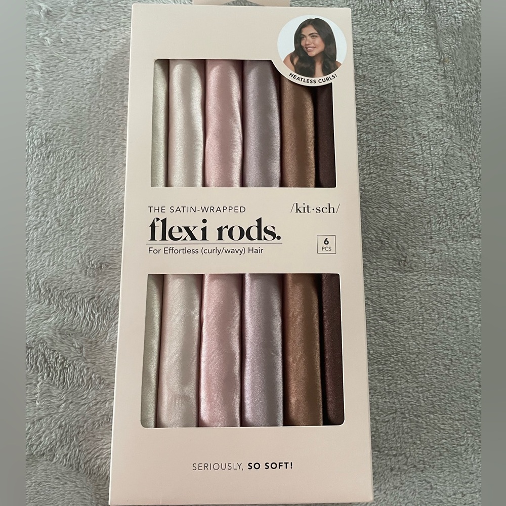 BRAND NEW: Kitsch Satin Heatless Curl Rods
